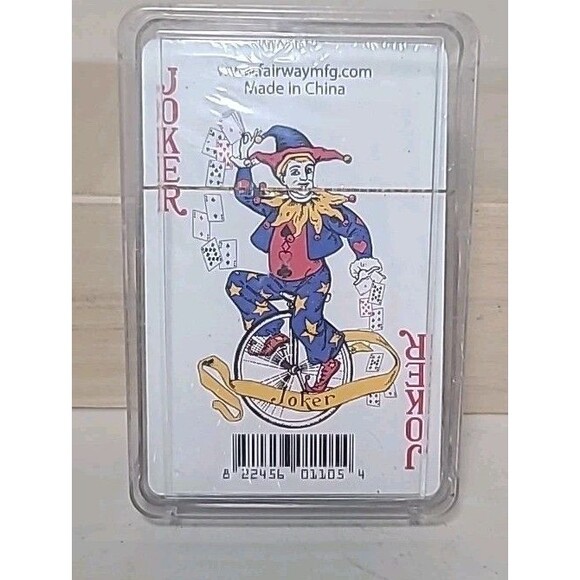 Vintage Factory Sealed Adirondack Scenic Railroad Playing Cards With Hard Case - Picture 2 of 2